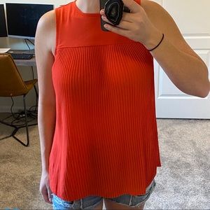 Michael Kors Pleated Tank